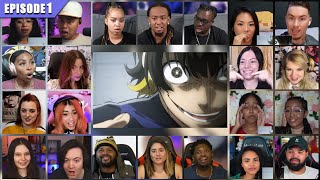 Full Episode Blue Lock Episode 1 Reaction Mashup  ブルーロック [upl. by Paske420]