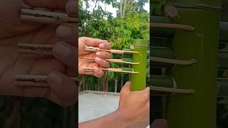 Bamboo creation with 3 arrow 🏹🏹🏹🎯🎯🎯 music robot love viralvideo ng arrow japanese travel [upl. by Anauqat]