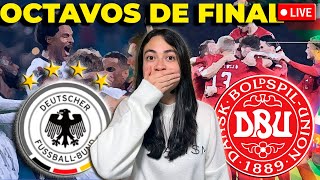 ⚪ALEMANIA 🆚 DINAMARCA🔴 OCTAVOS DE FINAL EUROCOPA 2024  REACCIÓN EN VIVO [upl. by Airdnat]