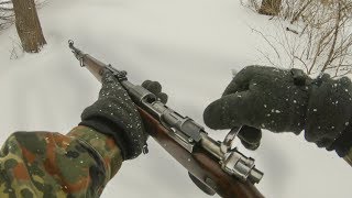 Shooting the Kar98k from Battlefield 5 in real life [upl. by Aerol796]