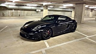 POV Night Drive 2015 Porsche Cayman 981 GTS 6MT [upl. by Frost]