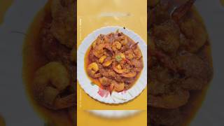 Chingri kosha  চিংড়ি কষা।। shorts youtubeshorts recipe bengalirecipe [upl. by Yanal306]