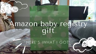 Amazon Baby Registry Welcome Box [upl. by Desirea200]