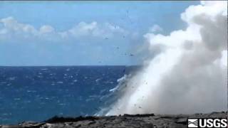 Littoral Explosions at PuhioKalaikini Ocean Entry [upl. by Tillman]