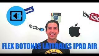 COMO CAMBIAR FLEX DE BOTONES LATERALES IPAD AIR [upl. by Notsla]