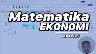 MATRIKS Matematika Ekonomi [upl. by Nodnorb916]