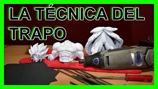 Postprocesado para piezas impresas en 3D  Impresión 3D Broly  Parte 3 [upl. by Yelserp]