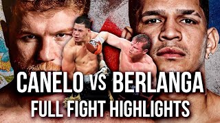 CANELO vs BERLANGA fight [upl. by Xonnel]