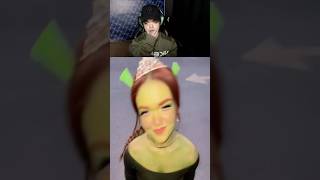 CÓE 💚🤣 react anaochave humor shrek fiona [upl. by Harry361]