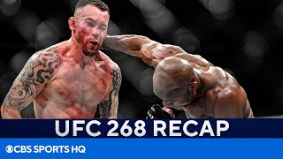 Kamaru Usman Wins Brutal Battle vs Colby Covington  FULL UFC 268 Recap  CBS Sports HQ [upl. by Gosney150]