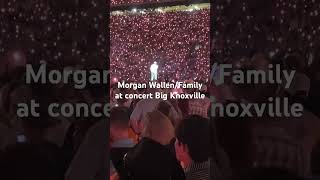 Morgan Wallen family at concert 920 [upl. by Meeki]