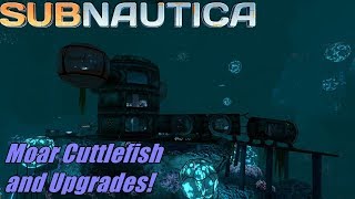 Subnautica S2E9  Degasi Grand Reef Base Cuttlefish and Moar Upgrades [upl. by Aiekram]