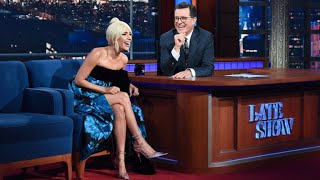 Full Interview Lady Gaga Talks To Stephen Colbert [upl. by Redvers]