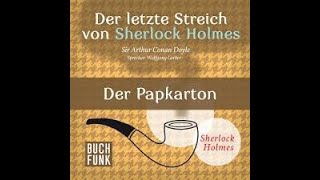 Der Pappkarton Sherlock Holmes Hörbuch [upl. by Racso]