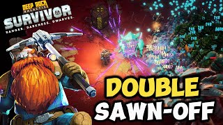 Shredding Hazard 5 With The Best Sharp Shooter Build  Deep Rock Galactic Survivor [upl. by Boothman]