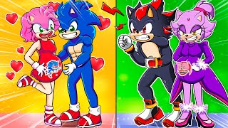 Brewing Cute Baby Factory Pregnant But Stop Shin Sonic  Sonic The Hedgehog 3 Animation [upl. by Ynaffik]