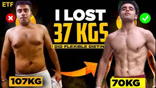 I Lost 37kgs with this DIET  EASIEST METHOD [upl. by Dick]