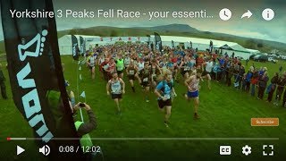 Yorkshire Three Peaks Fell Race  your essential guide  pro training tips [upl. by Herve49]