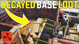 This Rich RUST DECAYED JACKPOT BASE Gave Me The PERFECT START on WIPE DAY  Rust Gameplay [upl. by Letnwahs]