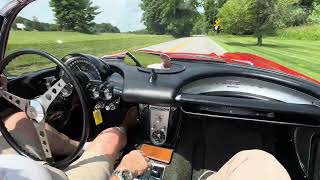 1961 Corvette 283275 Fuelie 4Speed  Driving Video [upl. by Pappas313]