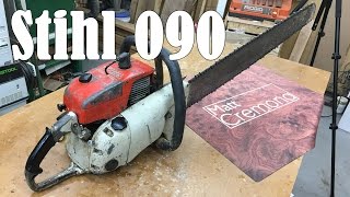 Stihl 090  My New Chainsaw Mill Saw [upl. by Romie233]