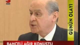 BAHÇELİ ERDOĞANA AĞIR KONUŞTU YÜCE DİVAN YOLUNDA 110809 [upl. by Enilehcim141]