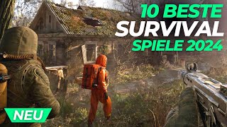 Die 10 Besten NEUEN Survival Spiele Release in 2024 [upl. by Atilrac]