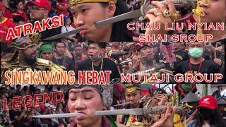 PERAYAAN CAP GO MEH 2020 cho 15  SINGKAWANG HEBAT  ATRAKSI TATUNG [upl. by Nylareg]