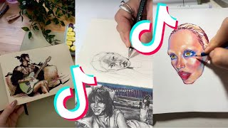 Art Sketchbook TikToks  Arts TikTok Compilation NO OUTROS 4 [upl. by Prady]