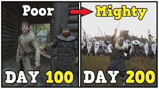 I Have 100 Days To Go From The Weakest Lord To The Mightiest Kingdom In All Of Bannerlord [upl. by Dowski787]