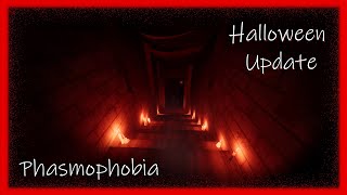 The Halloween Update is TERRIFYING  Phasmophobia  Crimson Eye [upl. by Eleonora]