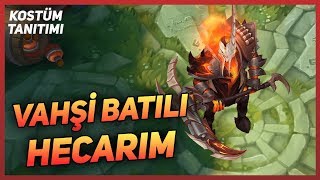 Vahşi Batılı Hecarim  Kostüm Tanıtımı  League of Legends [upl. by Lonne103]