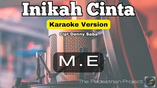 Inikah Cinta  M  E  Karaoke version [upl. by Atnod]