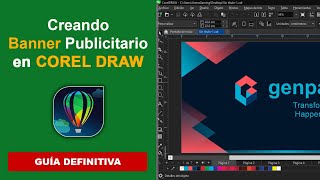 💚Diseñando BANNER en COREL DRAW  corel draw tutorial  corel draw 2022  curso corel draw  corel [upl. by Dymphia897]