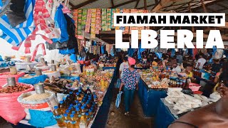 Monrovia Liberia Fiamah Market Liberia Street Video Monrovia Liberia West Africa Liberia 2022 [upl. by Collar]