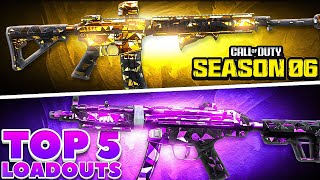 TOP 5 META LOADOUTS in WARZONE 2 SEASON 6 👑 Warzone 2 Best Class Setups  MW2 [upl. by Jae]