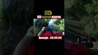 ATV RIDE OFFROAD nostalgic nostalgia byebyebye deadpoolwolverine [upl. by Natie]