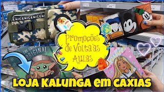 âœ…VOLTAS Ã€S AULAS 2024 ACHADINHOS DE MATERIAL ESCOLARES KALUNGA NOVIDADES E PROMOÃ‡Ã•ES EM CAXIASRJ [upl. by Attolrahc953]