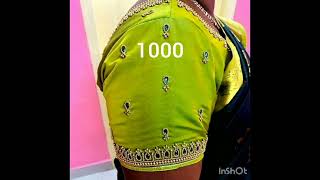 1000 range Aari Blouse Design😍 Simple Aari designAditiaariwork [upl. by Tollman]