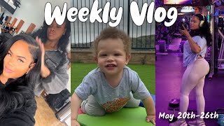 weekly vlog my son is talking hair appt gym era tjmaxx haul amp more  arnell armon [upl. by Divan]