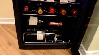 Koolatron Dual Zone Wine Cellar  Jibber Jab Review [upl. by Ysle]