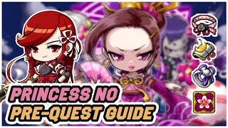 Princess No PreQuest  2023 MapleStory Reboot Guide [upl. by Anerat]