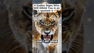 4 Zodiac Signs Who Will DRAG You in an Argument 🗣️🔥 – zodiacsign [upl. by Attiuqahs]