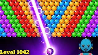 Bubble Shooter Game Level No 1042 [upl. by Atillertse]