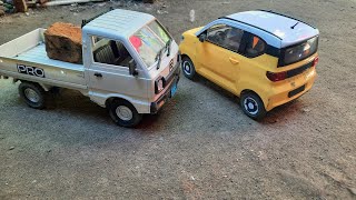 Rc Key Truck WPL D12 Wuling Mini EV Dump Truck Excavator Truk Oleng Truk Tronton Truck Pasir 1 [upl. by Snodgrass]