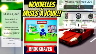 JOUETS CONSOLES LES NOUVELLES MISES À JOUR SECRÈTES DE BROOKHAVEN RP ROBLOX [upl. by Karlan]