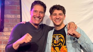 I Met Sean Kanan quotMike Barnesquot from Cobra KaiKarate Kid 3 [upl. by Nawj]