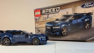 Lego Ford Mustang Speed Champions [upl. by Htezil]