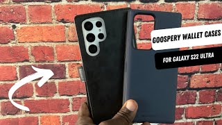 Goospery Wallet Cases Review  Best Wallet Cases for S22 Ultra [upl. by Evonne]