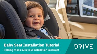 Baby Seat Installation Tutorial  Everything You Know Need To Know  Drivecomau [upl. by Zabrina]